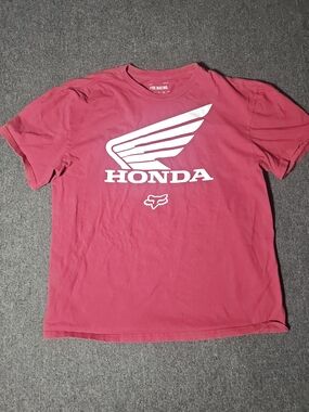 Honda Fox Racing Red Graphic T‑Shirt XL